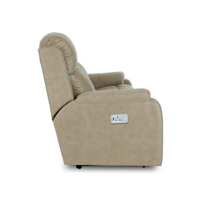 Dorian Power Reclining Sofa w/ Headrest & Lumbar