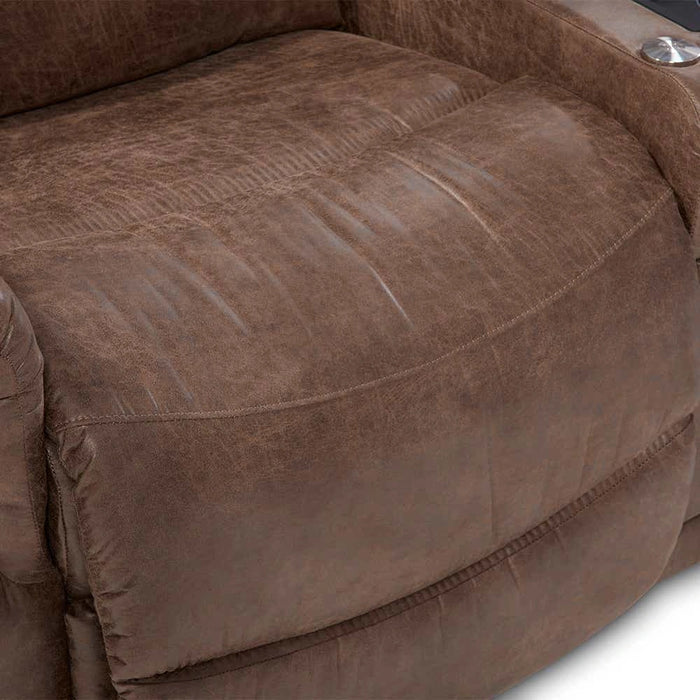James Reclining Loveseat w/ Console