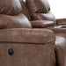 James Reclining Loveseat w/ Console