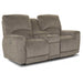 Cassian Power Reclining Loveseat w/ Headrest, Lumbar & Console