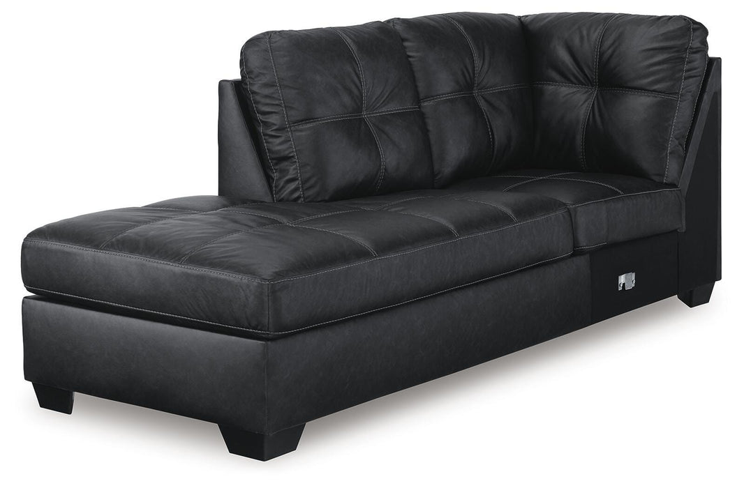 Barlin Mills Sectional with Chaise - Sigrist Furniture (Sturgis,MI)