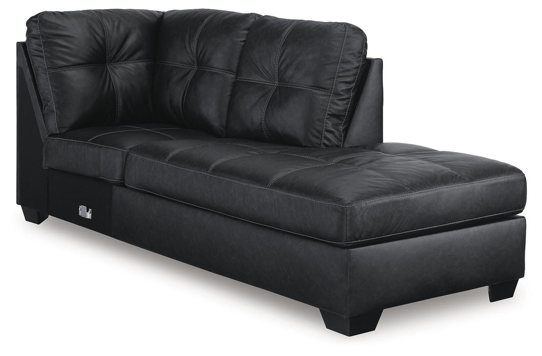 Barlin Mills Sectional with Chaise - Sigrist Furniture (Sturgis,MI)
