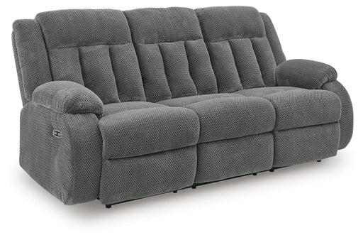 Observation Power Reclining Sofa with Drop Down Table - Sigrist Furniture (Sturgis,MI)