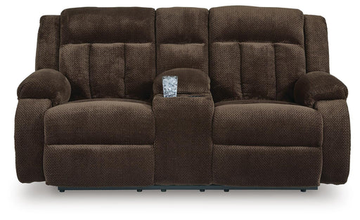Observation Power Reclining Loveseat with Console - Sigrist Furniture (Sturgis,MI)