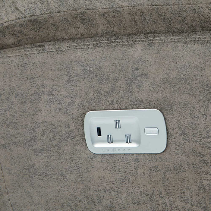 Trouper Power Reclining Sofa w/ Headrest & Lumbar