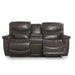 James Power Reclining Loveseat w/ Headrest, Lumbar & Console