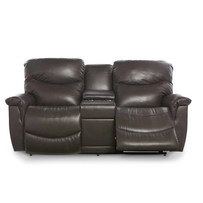 James Reclining Loveseat w/ Console