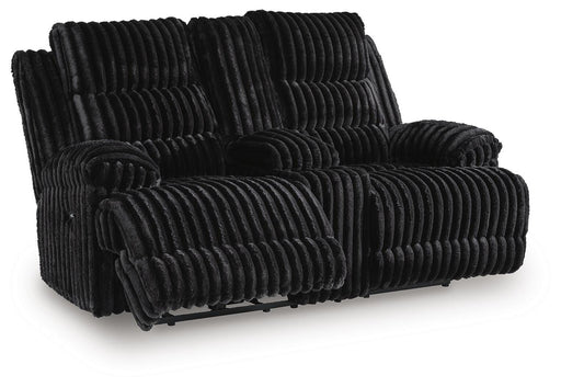 Rhine Falls Reclining Loveseat with Console - Sigrist Furniture (Sturgis,MI)