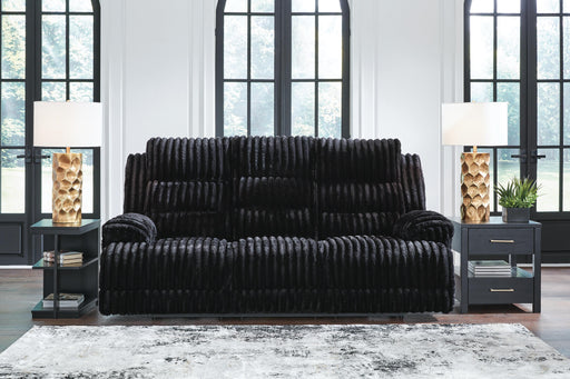Rhine Falls Power Reclining Sofa with Drop Down Table - Sigrist Furniture (Sturgis,MI)
