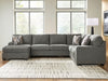 Clarington Sectional with Chaise - Sigrist Furniture (Sturgis,MI)