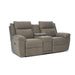 Joel Power Reclining Loveseat w/ Headrest, Lumbar & Console