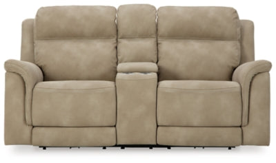 Next-Gen DuraPella Power Reclining Loveseat with Console - Sigrist Furniture (Sturgis,MI)