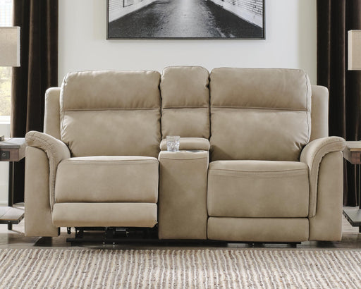Next-Gen DuraPella Power Reclining Loveseat with Console - Sigrist Furniture (Sturgis,MI)