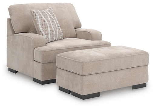 High Profile Chair & Ottoman Living Room Set - Sigrist Furniture (Sturgis,MI)