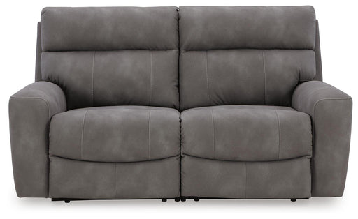 Next-Gen DuraPella Power Reclining Sectional Loveseat - Sigrist Furniture (Sturgis,MI)