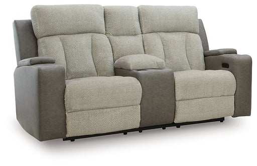 WhipLash Power Reclining Loveseat with Console - Sigrist Furniture (Sturgis,MI)
