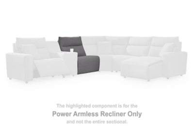 Modmax II Power Reclining Sectional with Audio Consoles - Sigrist Furniture (Sturgis,MI)