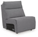 Modmax II Power Reclining Sectional with Audio Consoles - Sigrist Furniture (Sturgis,MI)
