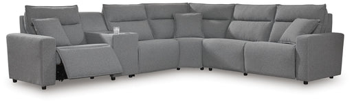 Modmax Reclining Sectional with Console - Sigrist Furniture (Sturgis,MI)