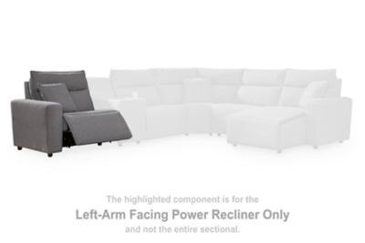 Modmax II Power Reclining Sectional with Audio Consoles - Sigrist Furniture (Sturgis,MI)