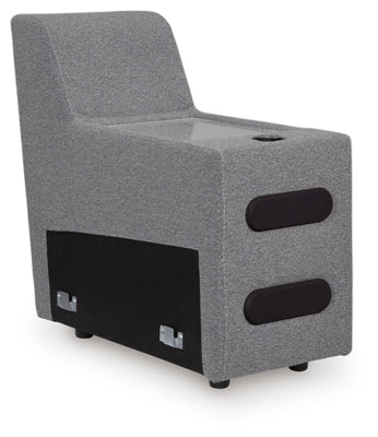 Modmax II Power Reclining Sectional with Audio Consoles - Sigrist Furniture (Sturgis,MI)