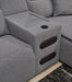 Modmax II Power Reclining Sectional with Audio Consoles - Sigrist Furniture (Sturgis,MI)