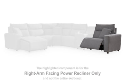 Modmax II Power Reclining Sectional with Audio Consoles - Sigrist Furniture (Sturgis,MI)