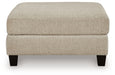 Steelwater Retreat Oversized Accent Ottoman - Sigrist Furniture (Sturgis,MI)