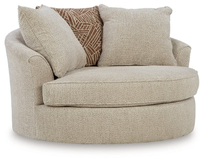 Steelwater Retreat Oversized Swivel Accent Chair - Sigrist Furniture (Sturgis,MI)