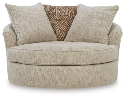 Steelwater Retreat Oversized Swivel Accent Chair - Sigrist Furniture (Sturgis,MI)
