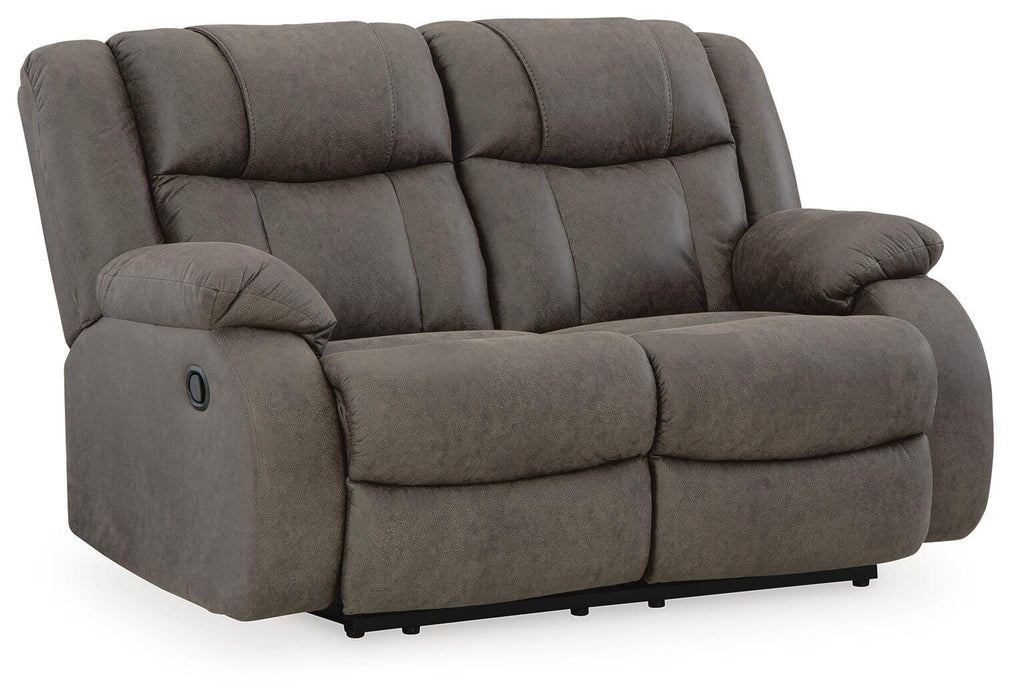 First Base Reclining Loveseat - Sigrist Furniture (Sturgis,MI)