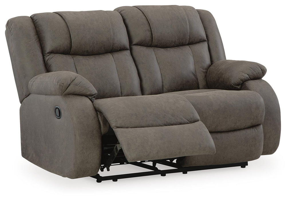 First Base Reclining Loveseat - Sigrist Furniture (Sturgis,MI)