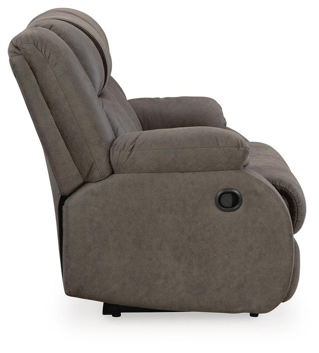 First Base Reclining Loveseat - Sigrist Furniture (Sturgis,MI)