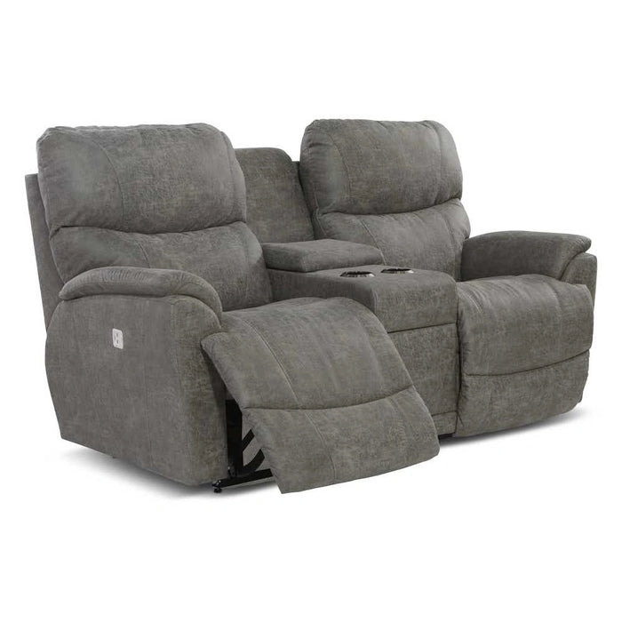 Trouper Power Reclining Loveseat w/ Headrest & Console