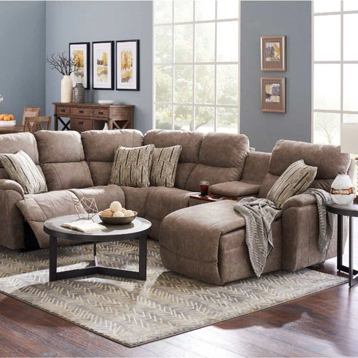 Trouper Reclining Sectional w/ Storage