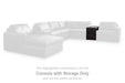 Modmax II Sectional with Chaise and Storage Consoles - Sigrist Furniture (Sturgis,MI)