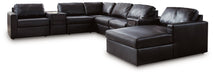 Modmax II Sectional with Chaise and Audio Consoles - Sigrist Furniture (Sturgis,MI)