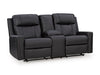 Mackmenville Reclining Loveseat with Console - Sigrist Furniture (Sturgis,MI)
