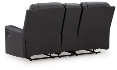 Mackmenville Reclining Loveseat with Console - Sigrist Furniture (Sturgis,MI)