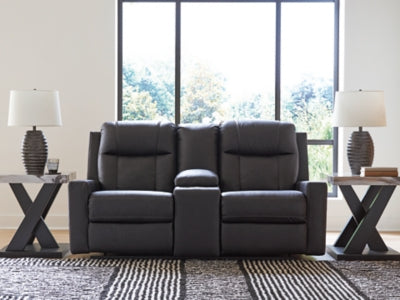 Mackmenville Reclining Loveseat with Console - Sigrist Furniture (Sturgis,MI)