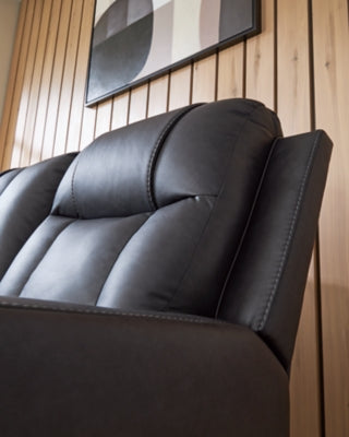 Mackmenville Reclining Loveseat with Console - Sigrist Furniture (Sturgis,MI)