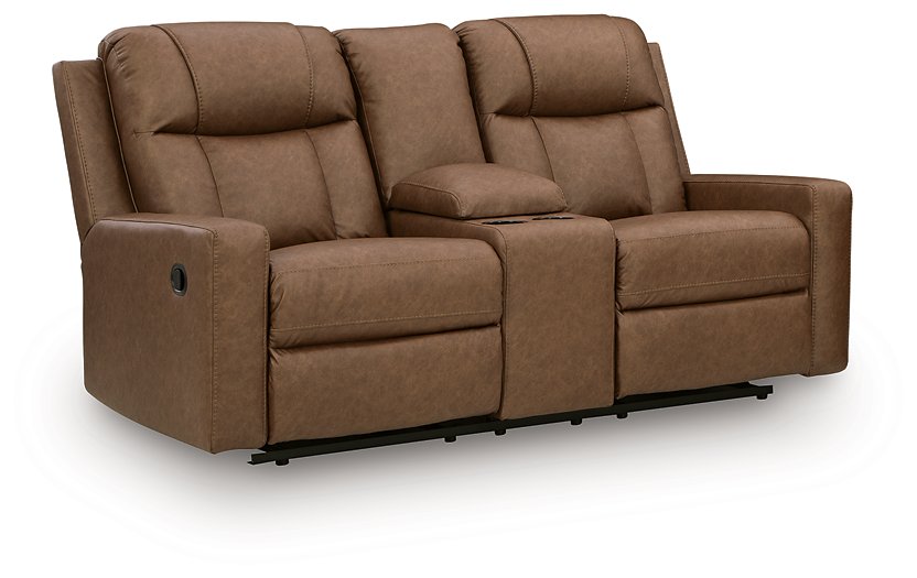Mackmenville Reclining Loveseat with Console - Sigrist Furniture (Sturgis,MI)