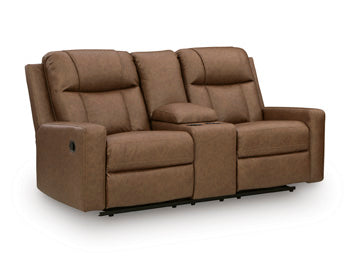 Mackmenville Reclining Loveseat with Console - Sigrist Furniture (Sturgis,MI)