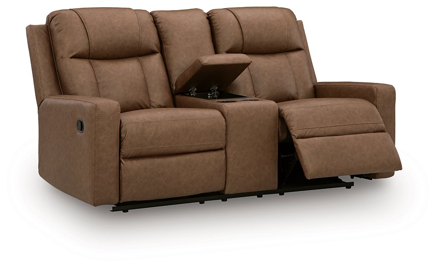 Mackmenville Reclining Loveseat with Console - Sigrist Furniture (Sturgis,MI)