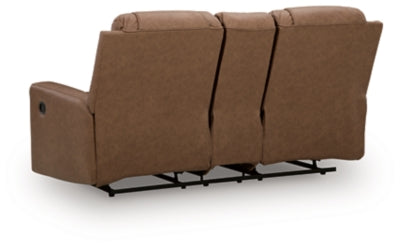 Mackmenville Reclining Loveseat with Console - Sigrist Furniture (Sturgis,MI)