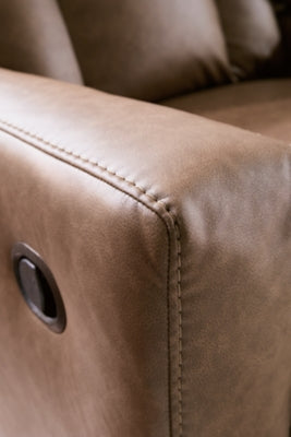 Mackmenville Reclining Loveseat with Console - Sigrist Furniture (Sturgis,MI)