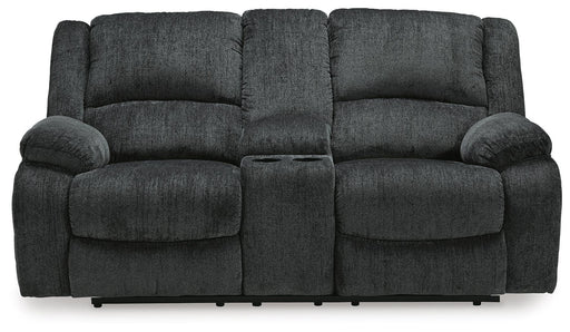 Draycoll Reclining Loveseat with Console - Sigrist Furniture (Sturgis,MI)