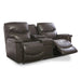 James Power Reclining Loveseat w/ Headrest, Lumbar & Console