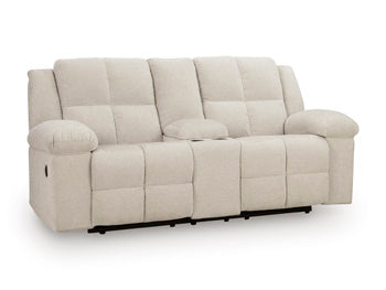Orlen Reclining Loveseat with Console - Sigrist Furniture (Sturgis,MI)