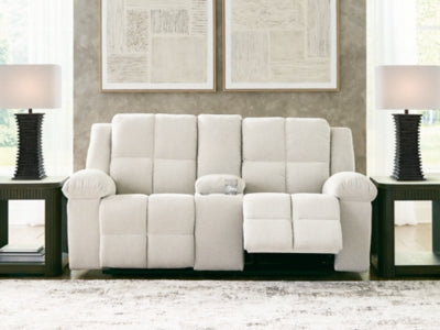 Orlen Reclining Loveseat with Console - Sigrist Furniture (Sturgis,MI)